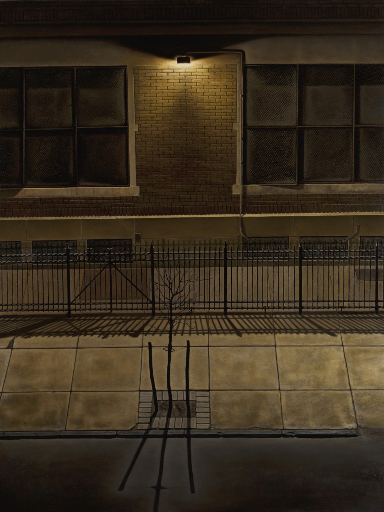 Night Street V | 54 x 40 inches | oil on panel